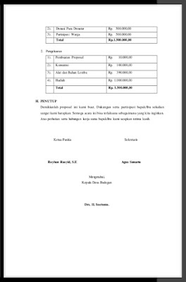 Contoh gambar proposal hut ri