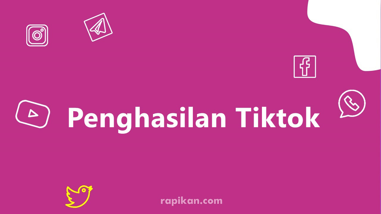 Cara melihat penghasilan tiktok